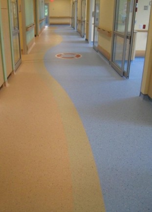 Healthcare floorings